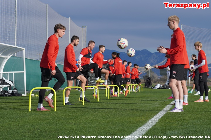 2026-01-13 Piłkarze Cracovii na obozie w Belek TurcjaCRACOVIA W BELEK39KS Cracovia SA