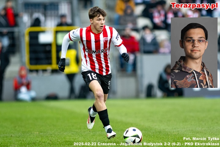 Pugowski Mieszko - Rózga Filip 2025-02-23 Cracovia - Jagiellonia Białystok 2-2 MT9_8447 - Tytko (2)